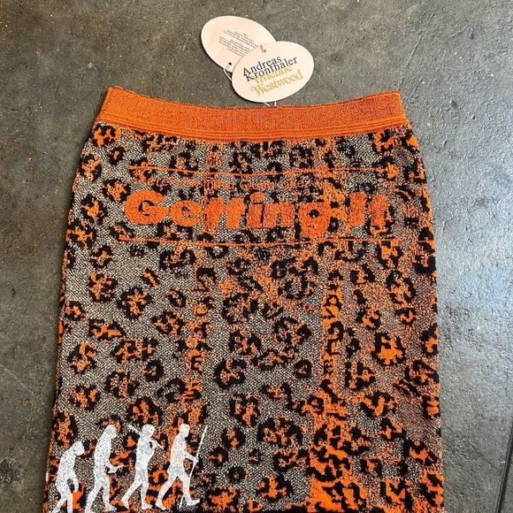 Vivienne Westwood New w/ Tags 560$ S/S 2020 Custom Leopard Skirt - Picture 11 of 16